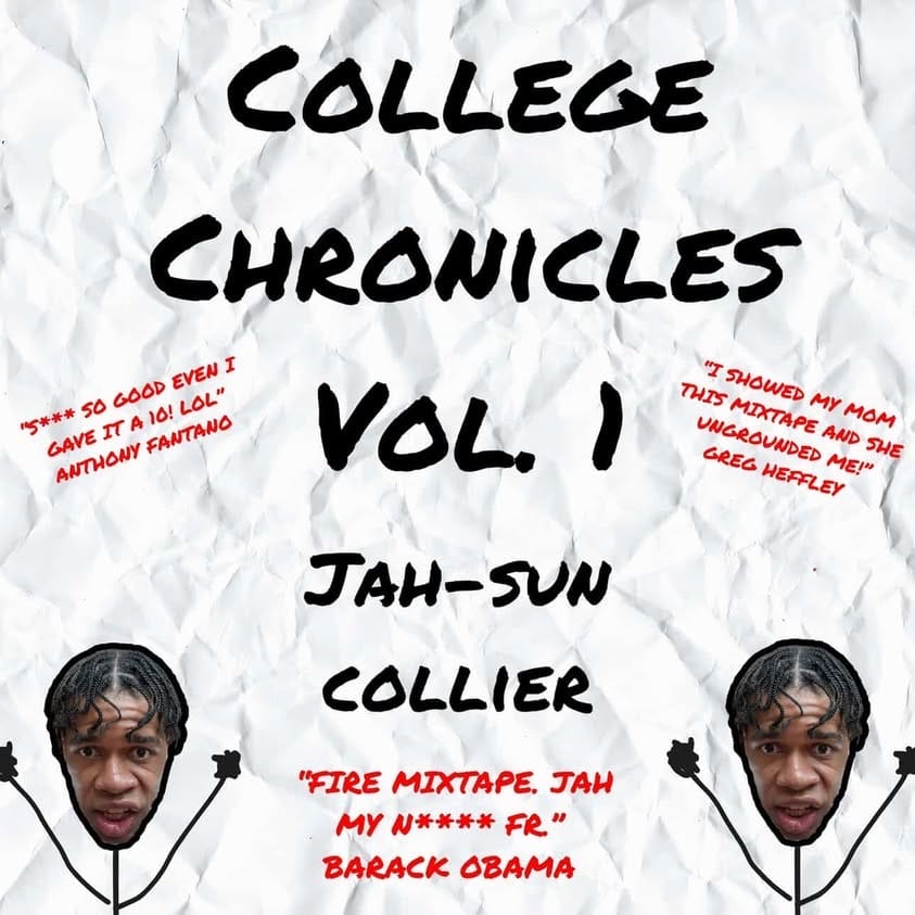 Jah-Sun Collier Breaks Boundaries with Bold and Personal Mixtape College Chronicles Vol. 1