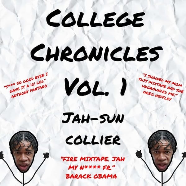 Jah-Sun Collier Breaks Boundaries with Bold and Personal Mixtape College Chronicles Vol. 1